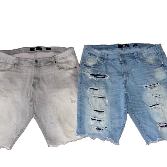 Other - Jordan Craig Faded Distressed Denim Shorts Bundle Mens Size 40 Waist